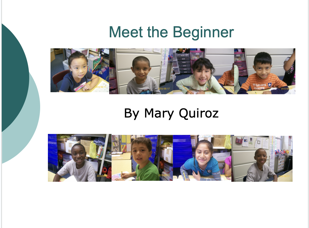 Meet The Beginner Meet The Beginner